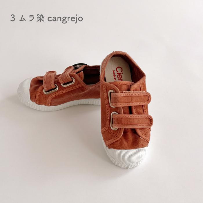 Wストラップ 13cm-21cm | cienta シエンタ【日本正規品】| シエンタ キャンバススニーカー | ムラ染め キッズ ベビー キッズ 女の子 男の子 | Cienta | 20