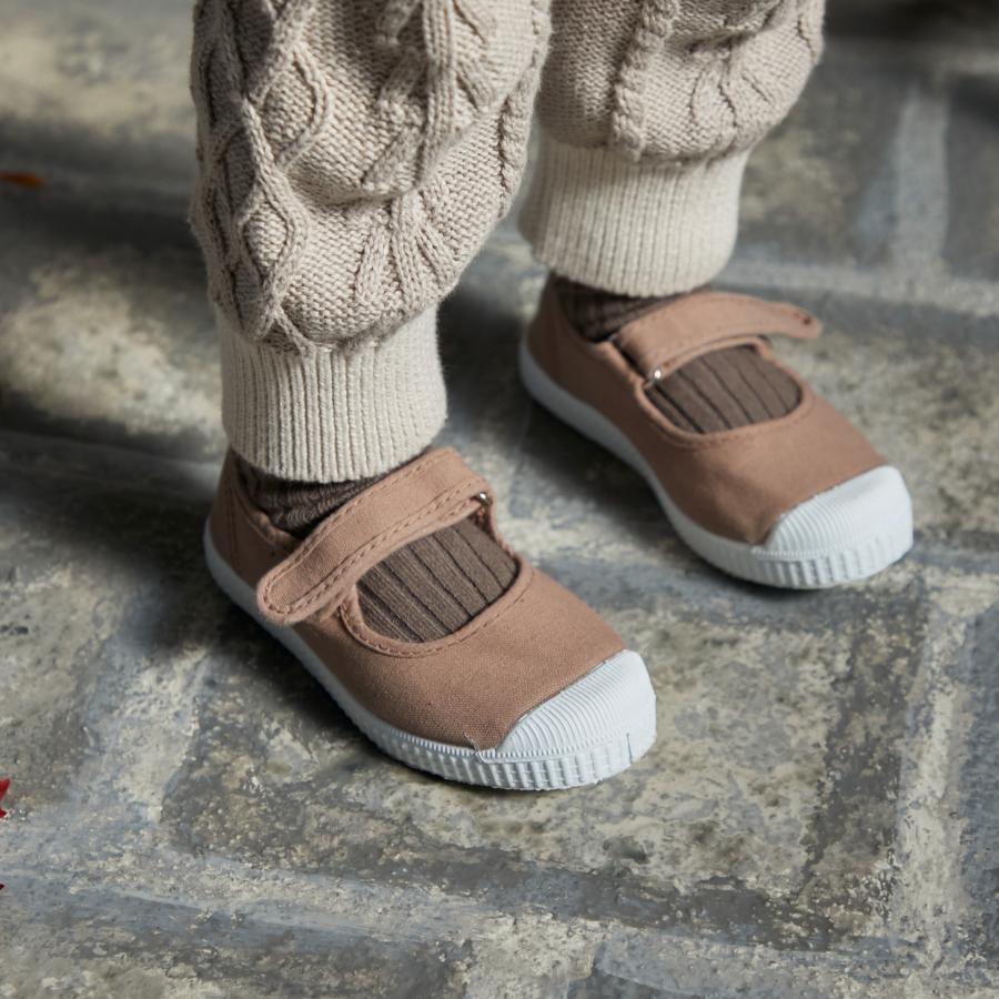 ベルクロ ワンストラップ シューズ 12.5cm-21cm | cienta シエンタ【日本正規品】|  靴 キャンバス スニーカー ベビー キッズ | Cienta | 28