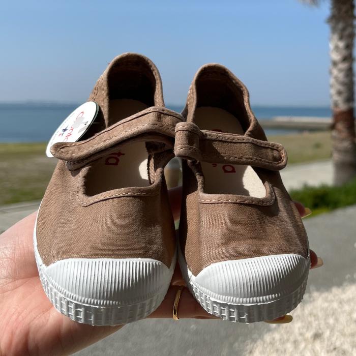 ベルクロ ワンストラップ シューズ 12.5cm-21cm | cienta シエンタ【日本正規品】|  靴 キャンバス スニーカー ベビー キッズ | Cienta | 26