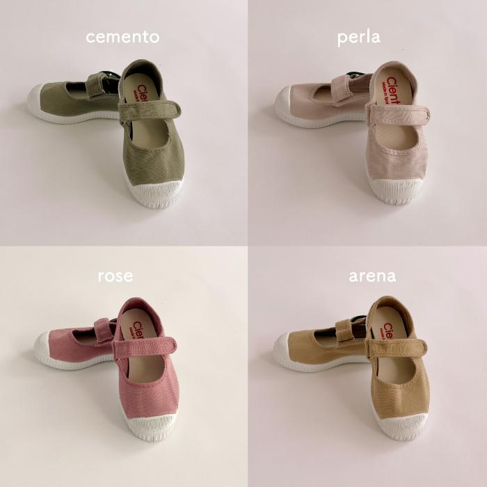 ベルクロ ワンストラップ シューズ 12.5cm-21cm | cienta シエンタ【日本正規品】|  靴 キャンバス スニーカー ベビー キッズ | Cienta | 12