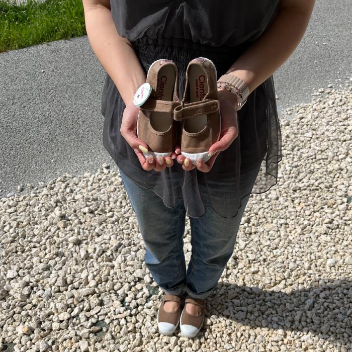 デッキシューズ | cienta シエンタ ベルクロ ワンストラップ シューズ-M【日本正規品】|  靴 キャンバス スニーカー 12.5cm-26cm ベビー キッズ | Cienta | 22