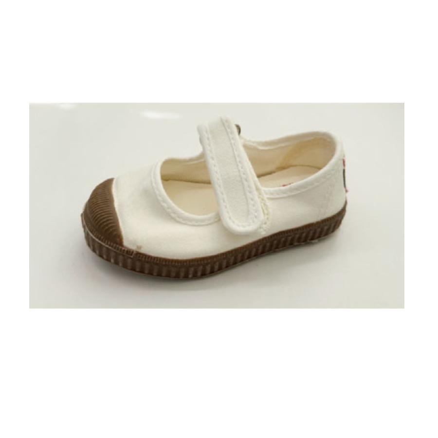 ベルクロ ワンストラップ シューズ ブラウンソール 12.5cm-21cm| cienta シエンタ |  靴 キャンバス スニーカー 女の子 男の子 ベビー キッズ | Cienta | 01