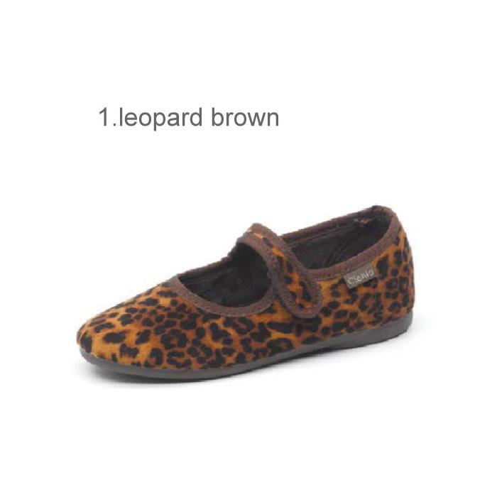 バレエシューズ レオパード 17cm-20cm | cienta シエンタ【日本正規品】| ストラップフォーマルシューズ 【日本正規品】 キッズ ベビー キッズ | Cienta | 01