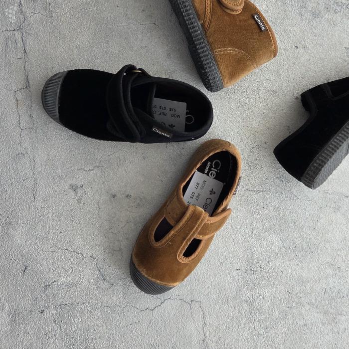 Tストラップ ベロア 13cm-21cm | cienta シエンタ【日本正規品】| ストラップ フォーマルシューズ キッズ ベビー キッズ 赤ちゃん | Cienta | 21