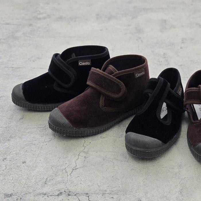 ショートブーツ シューズ 13cm-20cm | cienta シエンタ【日本正規品】| シエンタ 靴 シューズ ショートブーツ ベビー キッズ ベロア ストラップ 日本正規品 | Cienta | 15