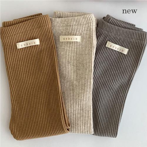 リブ レギンス | etrois エトロワ | 韓国製 ベビー キッズ 韓国子供服 くすみカラー 10分丈 お揃い 赤ちゃん 男の子 女の子 春秋冬 1歳 2歳 3歳 4歳 5歳 |  | 19
