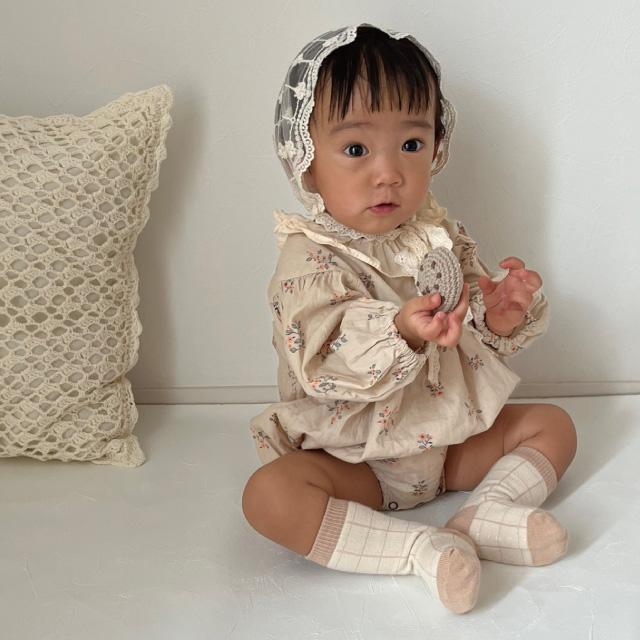 靴下 ソックス | etrois エトロワ 3pack socks 3枚セット | クルー丈 キッズ ベビー 新生児 男の子 女の子 2歳−4歳 保育園 入園準備 チェック ストライプ |  | 10