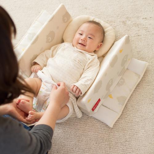 ベビーベッド 添い寝 |【公式販売店】farska ファルスカ ベッドインベッド エイド | 寝返り防止 シープ&ホルン/エレファント&バナナ グランドール | farska | 08