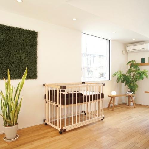 ベビーベッド 添い寝 |【公式販売店】farska ファルスカ ベッドサイドベッド 03 | ベビーサークル 木製 添い寝 フラット ジョイント式 キャスター 出産準備 | farska | 03