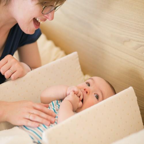 ベビーベッド 添い寝  |【公式販売店】farska ファルスカ ベッドインベッド エイド  オーガニック | 寝返り防止 出産準備 グランドール | farska | 02