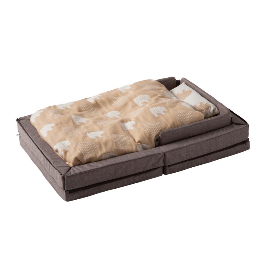 ベビーベッド 折りたたみ 持ち運び |【公式販売店】farska ファルスカ コンパクトベッドフリー | 9点セットミニベッド 出産準備 拡張型 | farska | 02