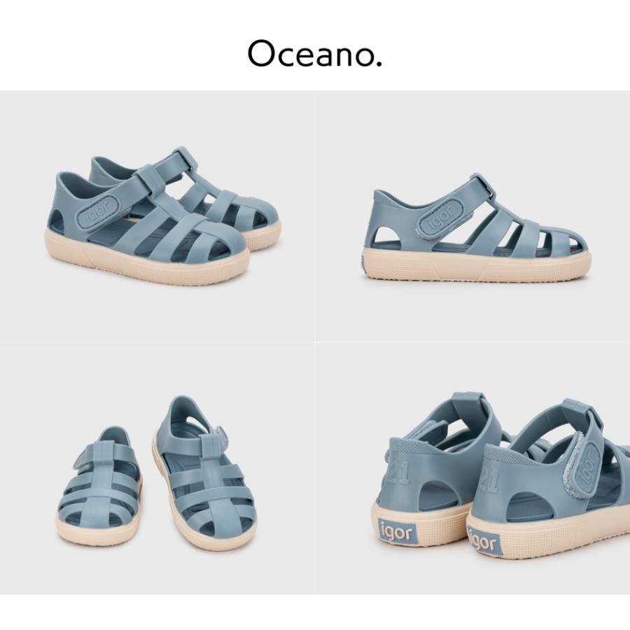 【26SS新作】サンダル | igor イゴール 【正規輸入品】ベビー キッズ サンダル スペイン Bay ベイ ベルクロ マジックテープ | igor | 21