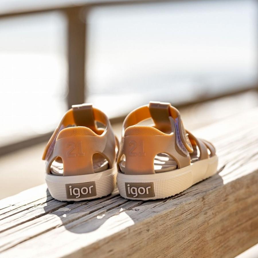 【26SS新作】サンダル | igor イゴール 【正規輸入品】ベビー キッズ サンダル スペイン Bay ベイ ベルクロ マジックテープ | igor | 09