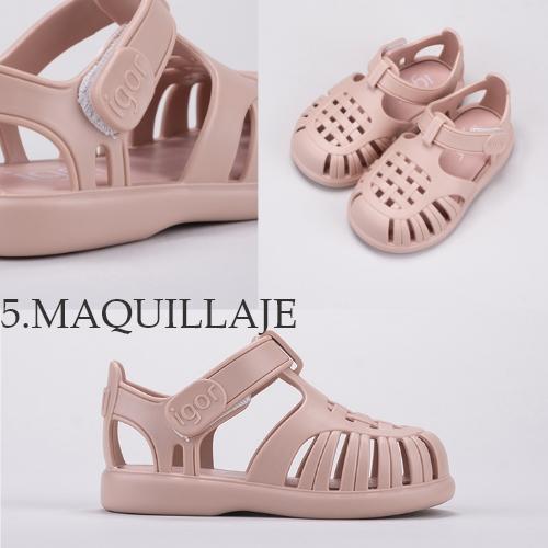 サンダル | igor イゴール 【正規輸入品】ベビー キッズ サンダル スペイン TOBBY VELCRO SOLID トビー ベルクロ ソリッド ベルクロ マジックテープ | igor | 02