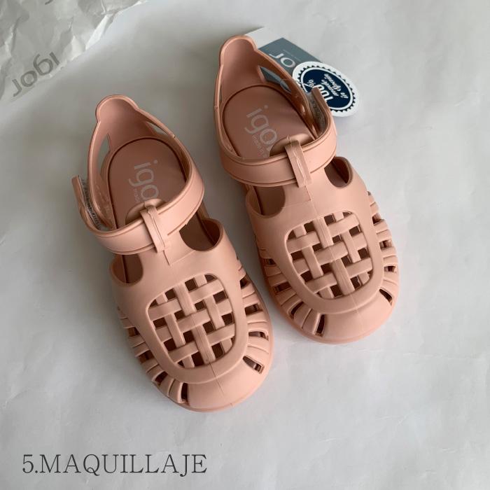 サンダル | igor イゴール 【正規輸入品】ベビー キッズ サンダル スペイン TOBBY VELCRO SOLID トビー ベルクロ ソリッド ベルクロ マジックテープ | igor | 12