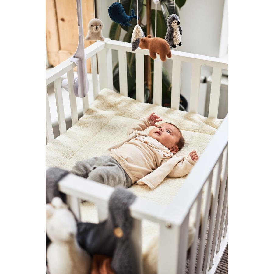 プレイマット | Jollein ヨレイン playmat 75×95cm | 北欧デザイン お昼寝マット ベビーマット 折りたたみ ニット ボア 赤ちゃん 出産祝い ウォッシャブル |  | 12