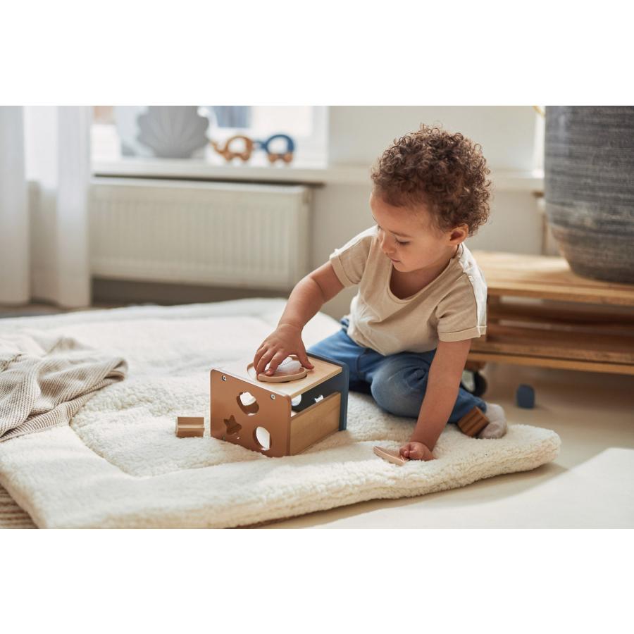 プレイマット | Jollein ヨレイン playmat 75×95cm | 北欧デザイン お昼寝マット ベビーマット 折りたたみ ニット ボア 赤ちゃん 出産祝い ウォッシャブル |  | 13