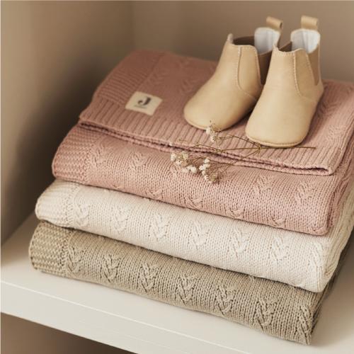 ベビーブランケット | Jollein ヨレイン ニットブランケット Premium 75cm×100cm | ブランケット 北欧 秋冬 出産祝い 防寒 冬生まれ あったか 寒さ対策 |  | 18