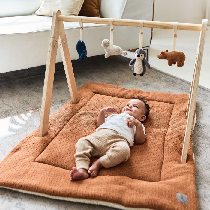 ベビージム 木製 | Jollein ヨレイン Babygym Wood＜本体のみ＞  | ベビージム プレイジム ナチュラル ベビー 赤ちゃん 新生児 おもちゃ 知育玩具 出産祝い |  | 12