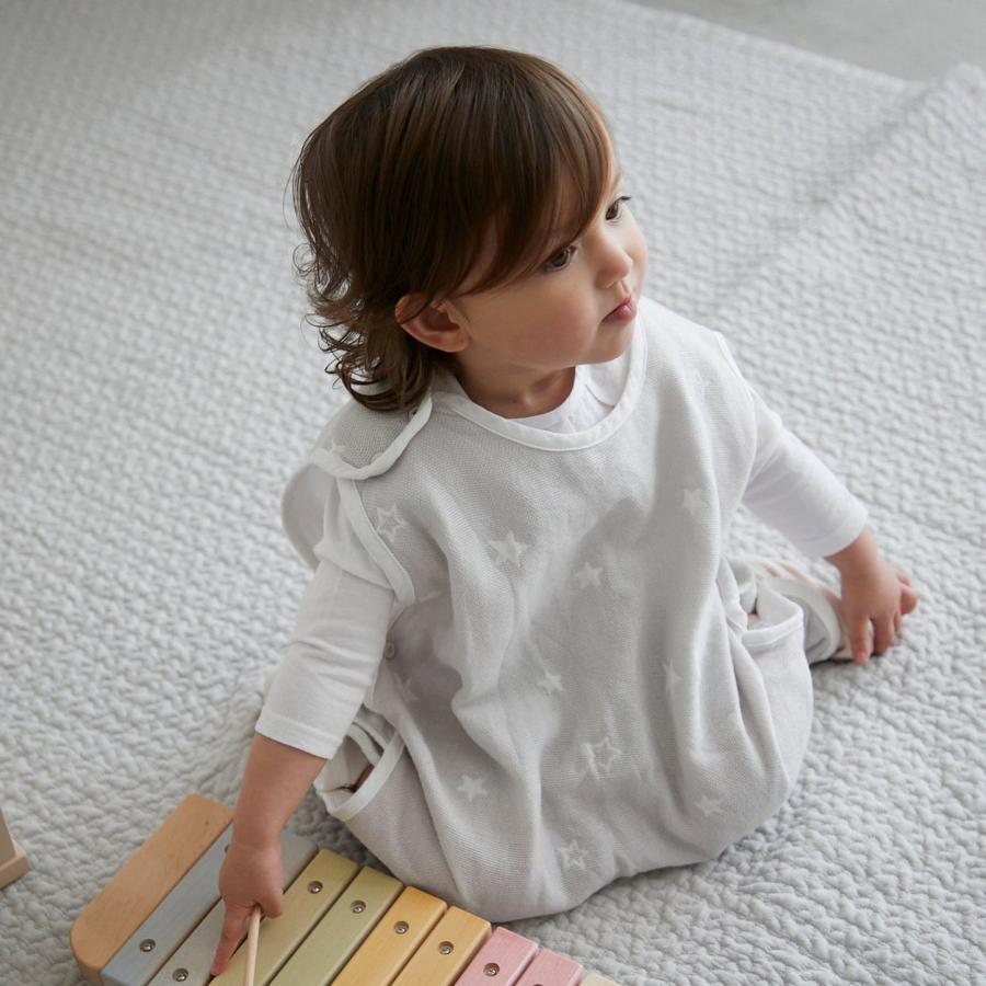 イブルマット | mela-B メラビー 月と星の刺繍 small 70×100cm | ベビー マット マルチカバー コットン ラグ 敷きパッド 丸洗い 出産祝い 韓国製 |  | 14