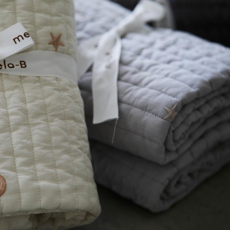 イブルマット | mela-B メラビー 月と星の刺繍 small 70×100cm | ベビー マット マルチカバー コットン ラグ 敷きパッド 丸洗い 出産祝い 韓国製 |  | 11