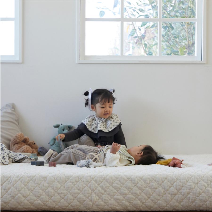 イブルマット | mela-B メラビー 月と星の刺繍 small 70×100cm | ベビー マット マルチカバー コットン ラグ 敷きパッド 丸洗い 出産祝い 韓国製 |  | 13