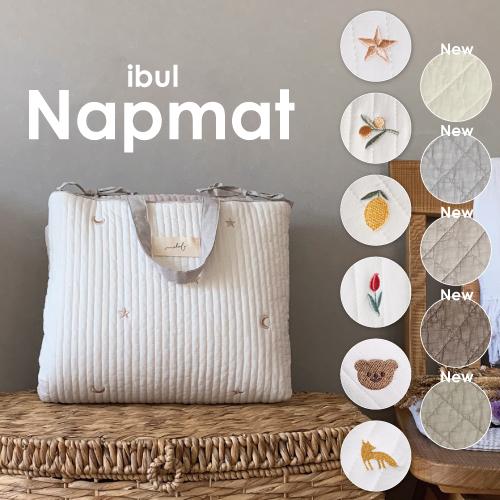 お昼寝マット | mela-B メラビー ナップマット | プレイマット ベビーマット イブルマット 保育園 韓国製 お昼寝布団 持ち運び 洗える 出産祝い 出産準備 | 