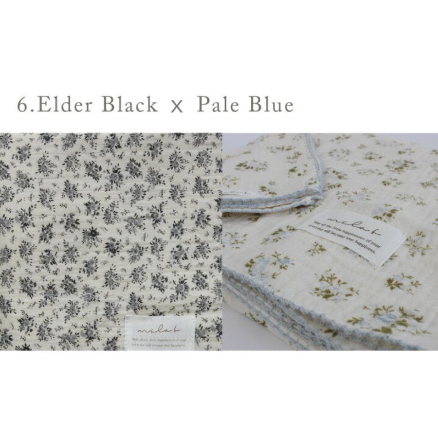 おくるみ | mela-B メラビー コットンダブルガーゼスワドル 100×100cm  | ガーゼ 2枚セット ブランケット コットン100％ 綿 花柄 出産祝い 出産準備 お昼寝 |  | 06