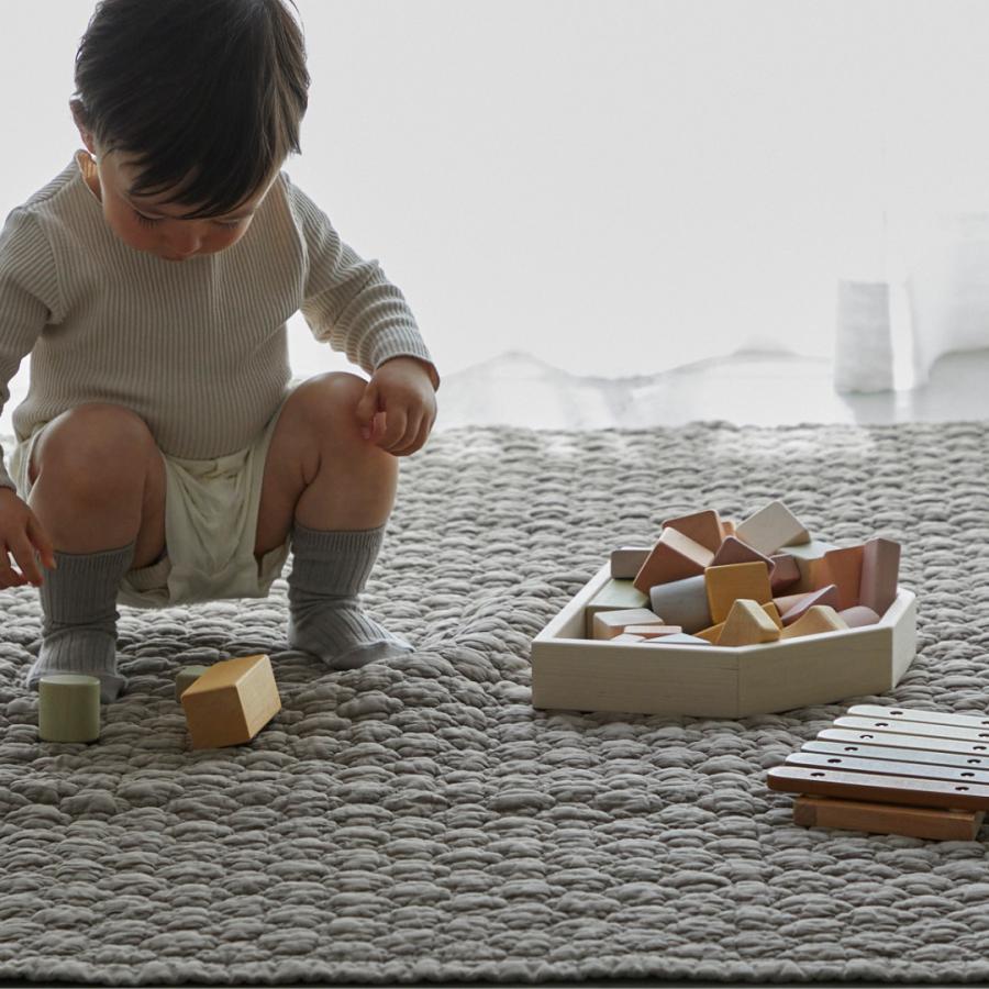 イブルマット | mela-B メラビー クラウド モロッカン スクエア 70×100cm | ベビー マット マルチカバー コットン ラグ 敷きパッド 丸洗い 出産祝い 韓国製 |  | 09