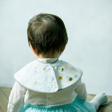 ビブ スタイ | MARLMARL マールマール タマユラ tamayura | 名入れ刺繍 出産祝い 男の子  女の子 360度 セーラー 結婚式 おしゃれ よだれかけ | MARLMARL | 14