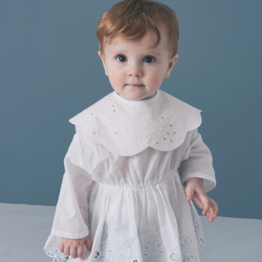 ビブ スタイ | MARLMARL マールマール タマユラ tamayura | 名入れ刺繍 出産祝い 男の子  女の子 360度 セーラー 結婚式 おしゃれ よだれかけ | MARLMARL | 07