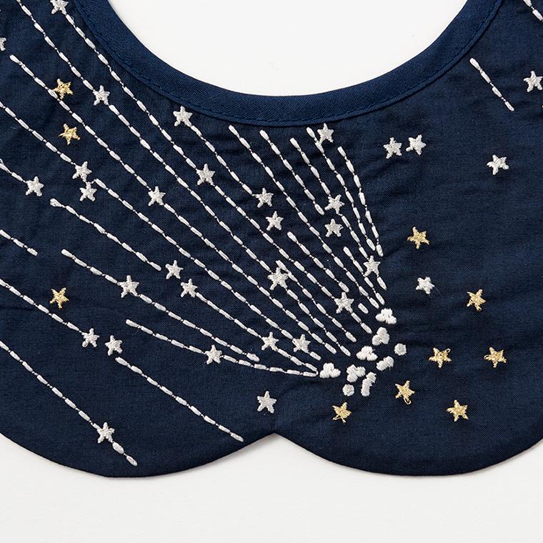 ビブ スタイ | MARLMARL マールマール タマユラ tamayura | 名入れ刺繍 出産祝い 男の子  女の子 360度 セーラー 結婚式 おしゃれ よだれかけ | MARLMARL | 13