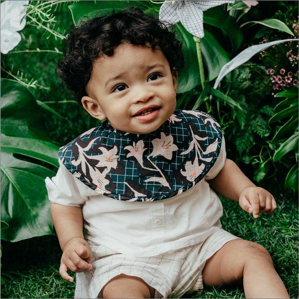 ビブ スタイ | MARLMARL マールマール スタイ ボタニーク botanique | 名入れ刺繍 出産祝い 男の子  女の子 360度 セーラー 結婚式 おしゃれ よだれかけ | MARLMARL | 13