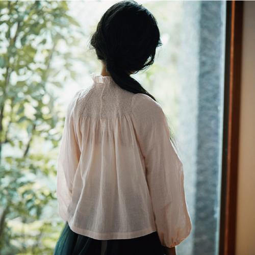 ブラウス 長袖 | MARLMARL マールマール blouses [100-120cm] |子ども服 トップス 綿100％ ベビー キッズ 赤ちゃん 女の子 男の子 8ヶ月〜3歳  出産祝い | MARLMARL | 10