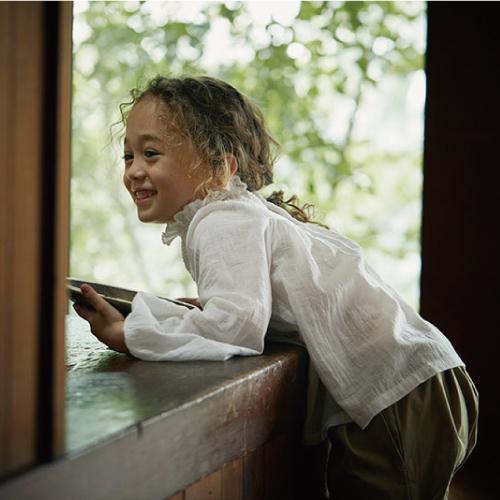 MARLMARL ブラウス 長袖 | マールマール blouses [100-120cm] |子ども