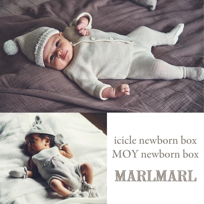 MARLMARL ギフトセット | マールマール icicle newborn box | 名入れ