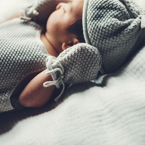 ギフトセット |  MARLMARL マールマール MOY newborn box | 名入れ刺繍 オーガニック 男の子 女の子 ロンパース 帽子 ミトン ブーティ 4点セット 出産祝い | MARLMARL | 13