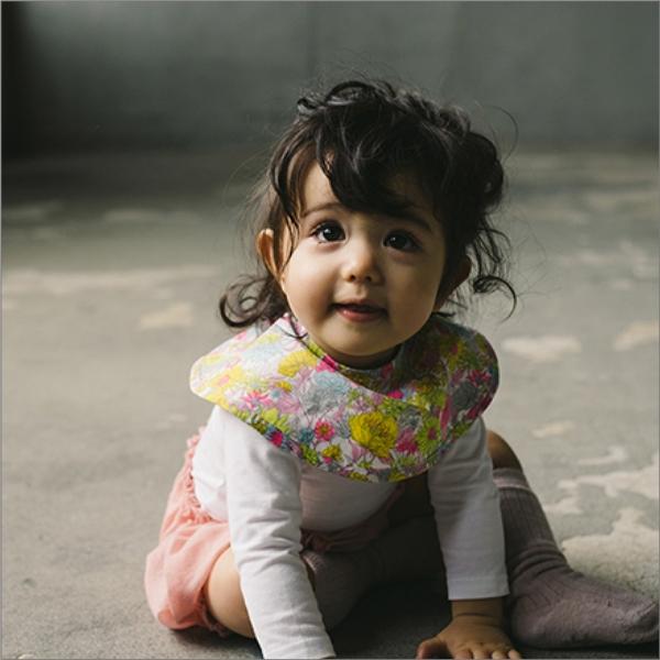 ビブ スタイ | MARLMARL マールマール [macaron/botanique3枚セット] ギフトボックス | 名入れ刺繍 出産祝い 男の子 女の子 赤ちゃん 360度 | MARLMARL | 16