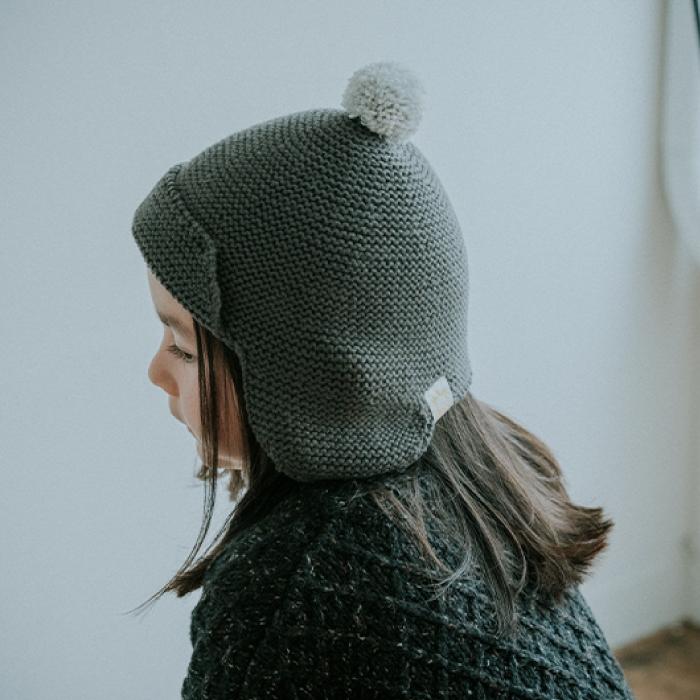 ニット帽 | MARLMARL マールマール watch cap ワッチキャップ | 帽子 ポンポン 耳あて 防寒 ベビー キッズ 防寒 出産祝い 男の子 女の子 旅行 2歳 3歳 4歳 5歳 | MARLMARL | 10