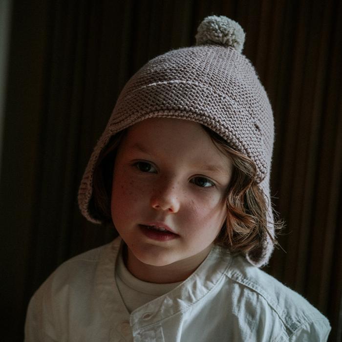 ニット帽 | MARLMARL マールマール watch cap ワッチキャップ | 帽子 ポンポン 耳あて 防寒 ベビー キッズ 防寒 出産祝い 男の子 女の子 旅行 2歳 3歳 4歳 5歳 | MARLMARL | 13