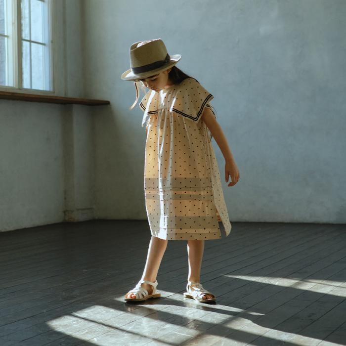 ドレス ワンピース | MARLMARL マールマール paddle dress  パドル ドレス | 水陸両用 ベビー 出産祝い 男の子 女の子 撥水・撥油・防汚加工 お遊び着 | MARLMARL | 13