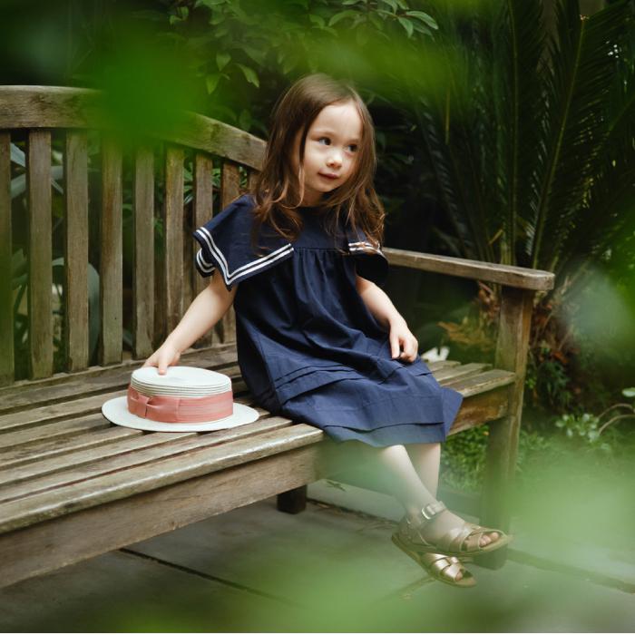 ドレス ワンピース | MARLMARL マールマール paddle dress  パドル ドレス | 水陸両用 ベビー 出産祝い 男の子 女の子 撥水・撥油・防汚加工 お遊び着 | MARLMARL | 08