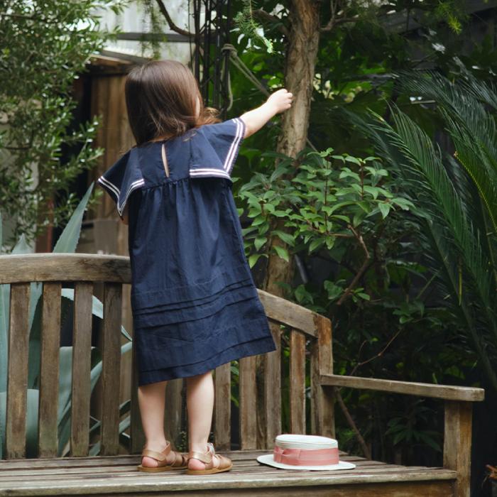 ドレス ワンピース | MARLMARL マールマール paddle dress  パドル ドレス | 水陸両用 ベビー 出産祝い 男の子 女の子 撥水・撥油・防汚加工 お遊び着 | MARLMARL | 10