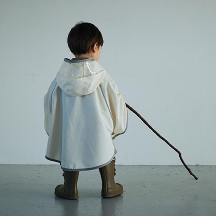 MARLMARL 子供用 レインポンチョ | マールマール rain poncho | 撥水