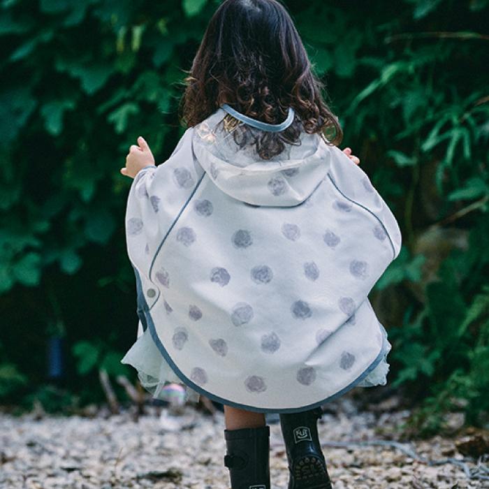 MARLMARL 子供用 レインポンチョ | マールマール rain poncho | 撥水