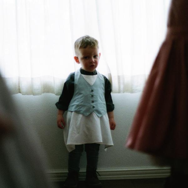 エプロン | MARLMARL マールマール ギャルソン garcon kids [100-110cm]  | 男の子 お食事エプロン 撥水 出産祝い シンプル 無地 ベビー 赤ちゃん | MARLMARL | 08