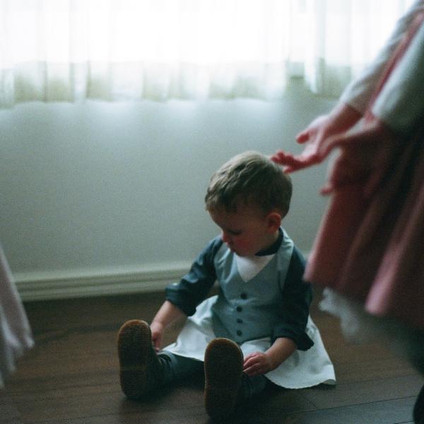 エプロン | MARLMARL マールマール ギャルソン garcon kids [100-110cm]  | 男の子 お食事エプロン 撥水 出産祝い シンプル 無地 ベビー 赤ちゃん | MARLMARL | 09