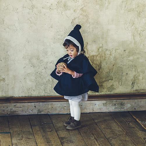 アウター キッズコート | MARLMARL マールマール  sonnet ソネット [80-100cm] |  トレンチコート 男の子 女の子 ベビー コート ケープ ブランケット | MARLMARL | 10