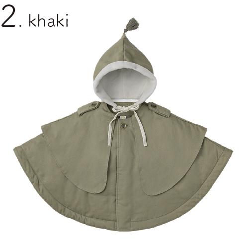 アウター キッズコート | MARLMARL マールマール  sonnet ソネット [80-100cm] |  トレンチコート 男の子 女の子 ベビー コート ケープ ブランケット | MARLMARL | 02
