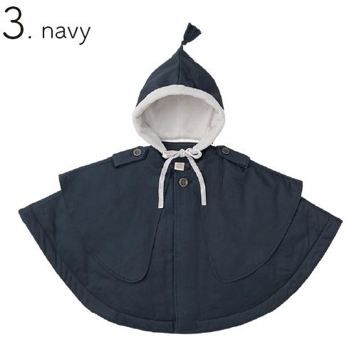 アウター キッズコート | MARLMARL マールマール  sonnet ソネット [80-100cm] |  トレンチコート 男の子 女の子 ベビー コート ケープ ブランケット | MARLMARL | 03
